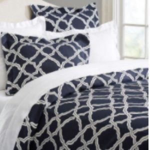 VGUC Pottery Barn Kendra King/Cal King Duvet and Shams